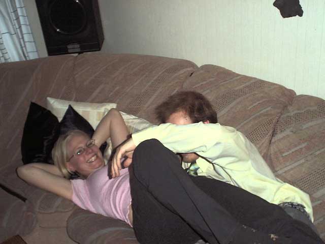 Påskmiddag hos Daniel & Jenny 2002