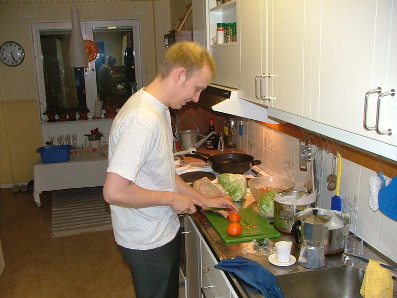 Nyårsfest hos D&J 2004
