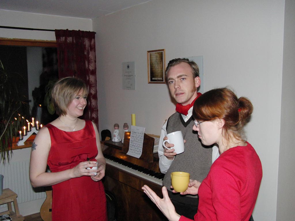 Julfest hos Mats och Lena