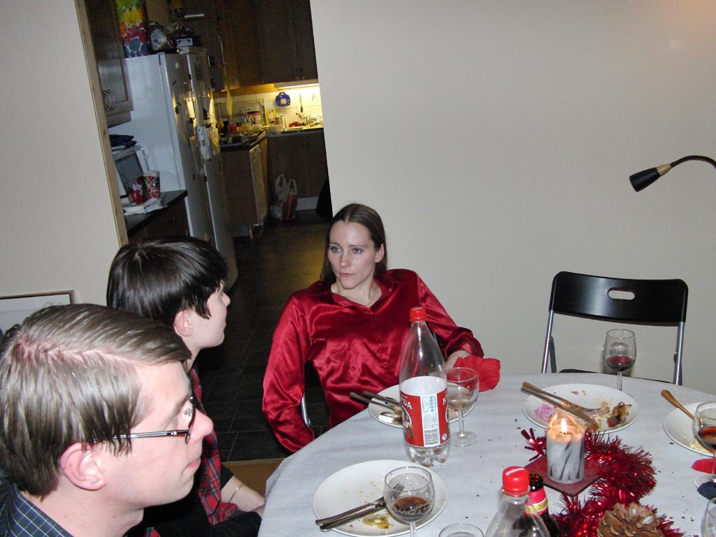 Julfest hos Mats och Lena
