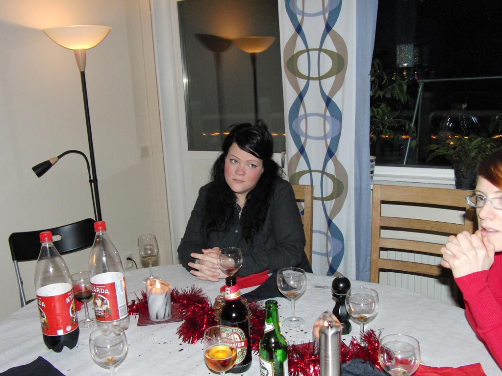Julfest hos Mats och Lena