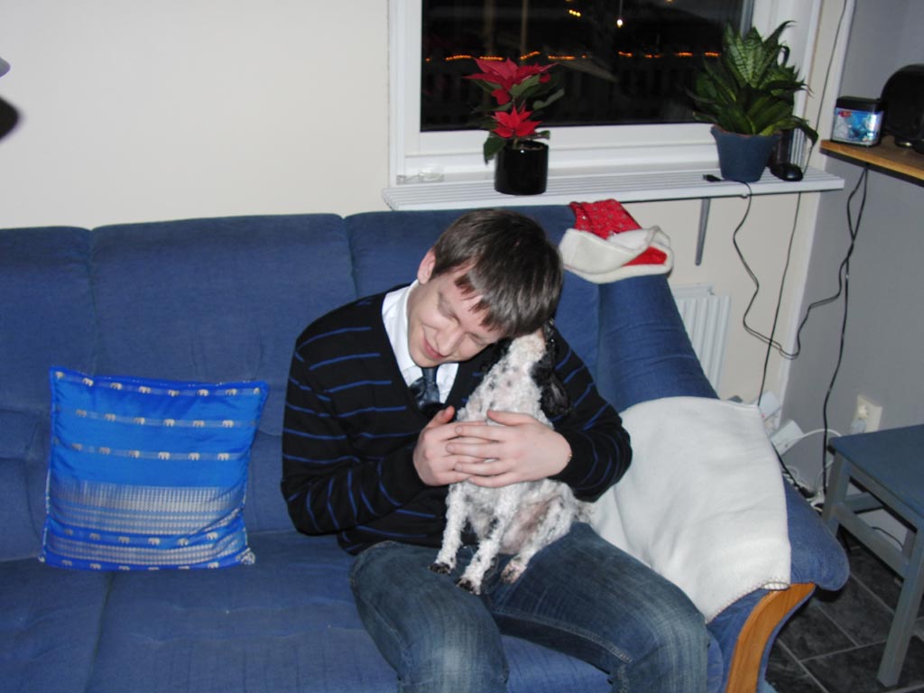 Julfest hos Mats och Lena