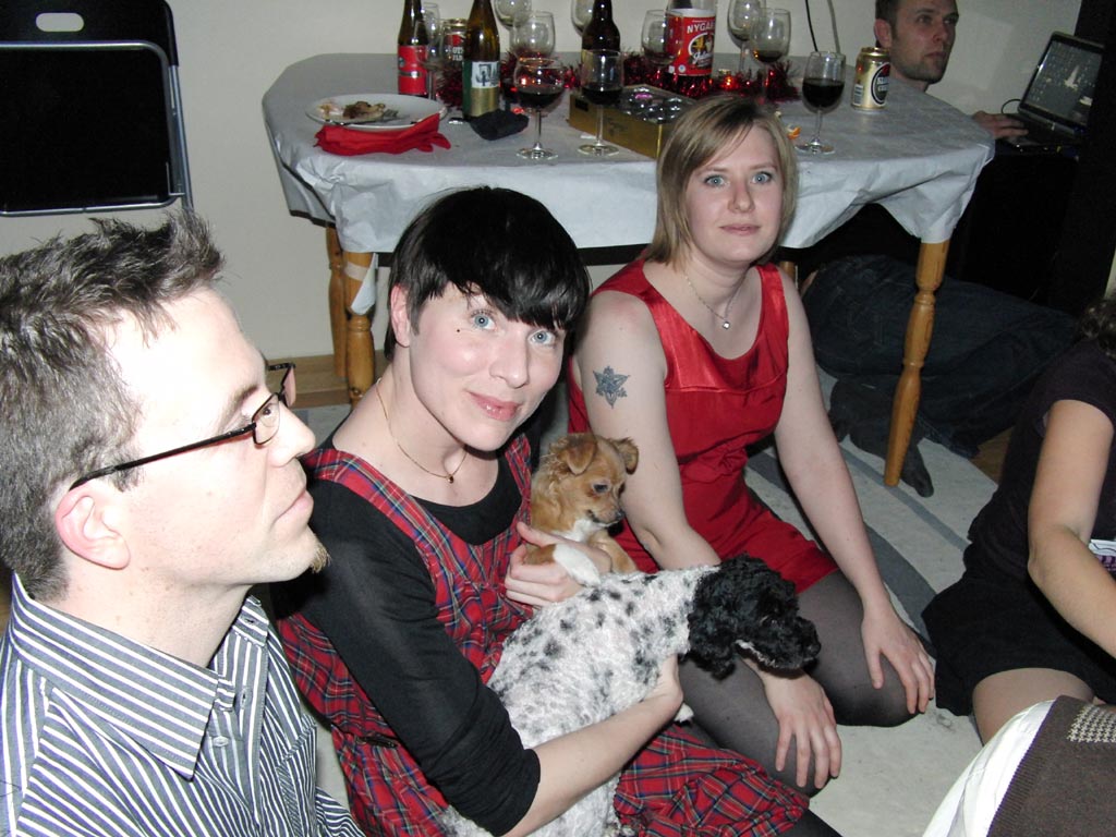 Julfest hos Mats och Lena