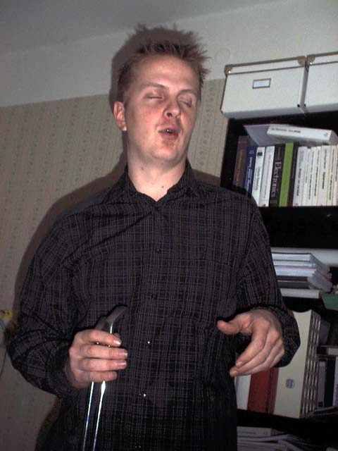 Nyår hos Daniel och Jenny 2003