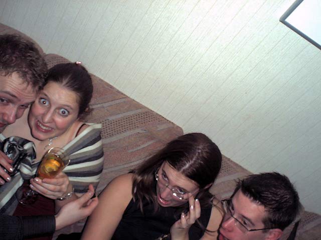 Nyår hos Daniel och Jenny 2003