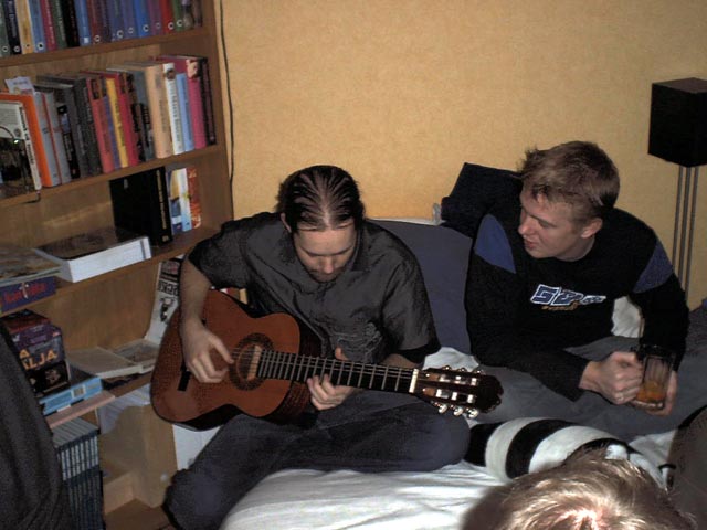 Mats födelsedagsfest 2004