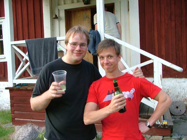 Magnus och Wahlles födelsedagsfest